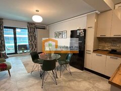 SeaView, prima linie, 3/8, mobilat, utilat, terasa 15mp, centrala proprie